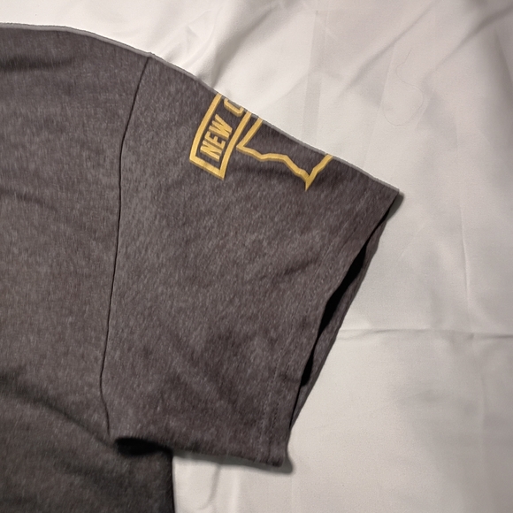 NFL Saints Team Apparel Gray T-Shirt - Picture 4 of 5